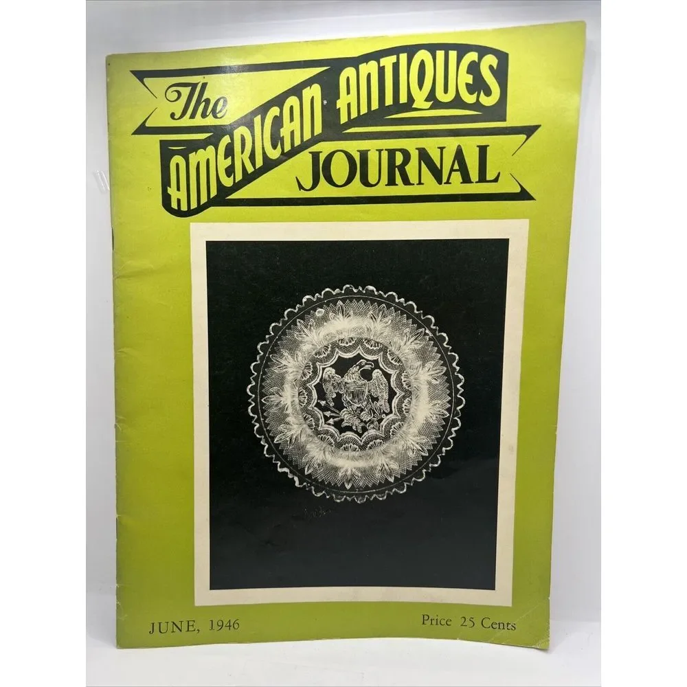 1946 The American‎ Antiques Journal June 1946 Flea Market Sales Calendar
